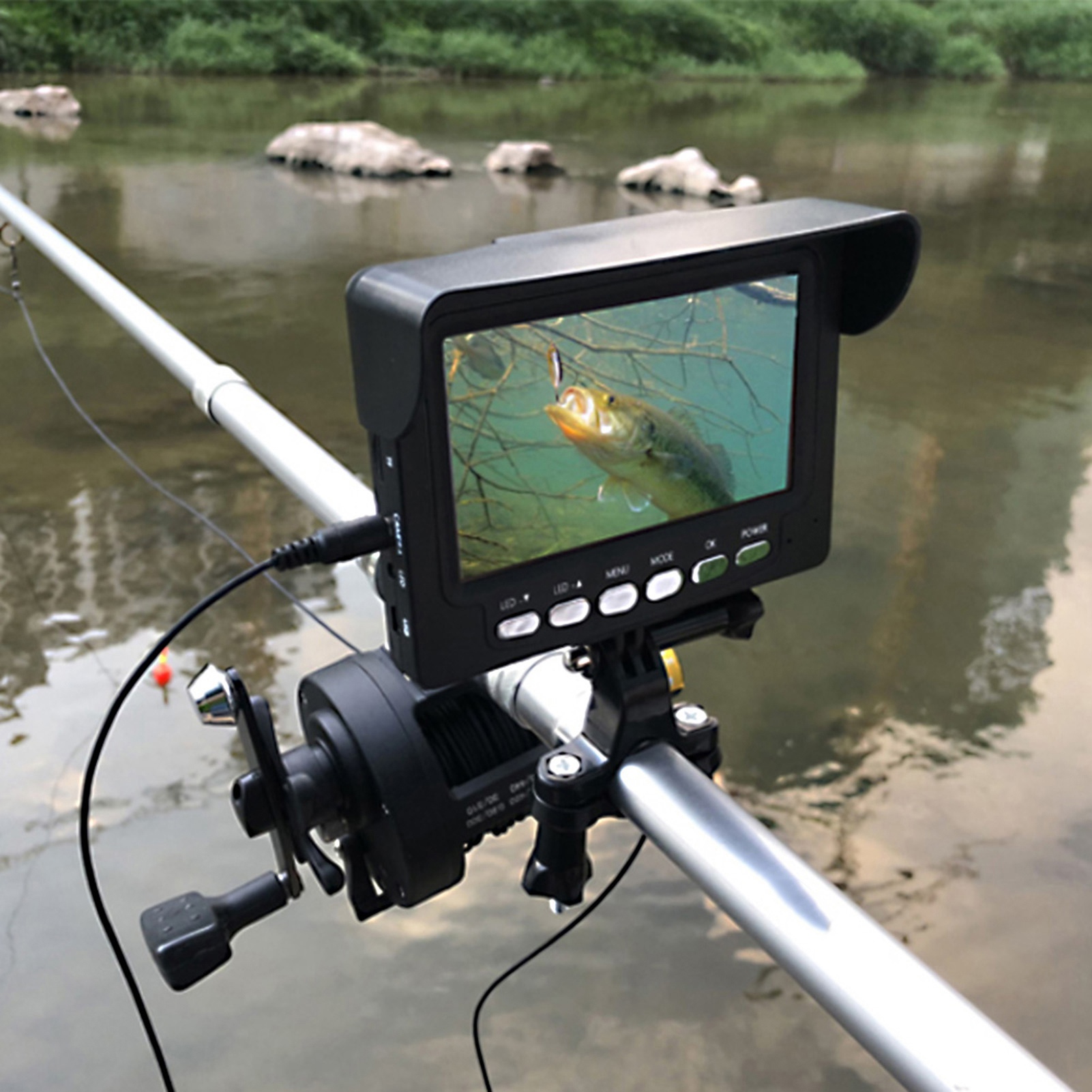 Fishing Depth Finder - Détecteur de poisson visuel sous-marin, kit