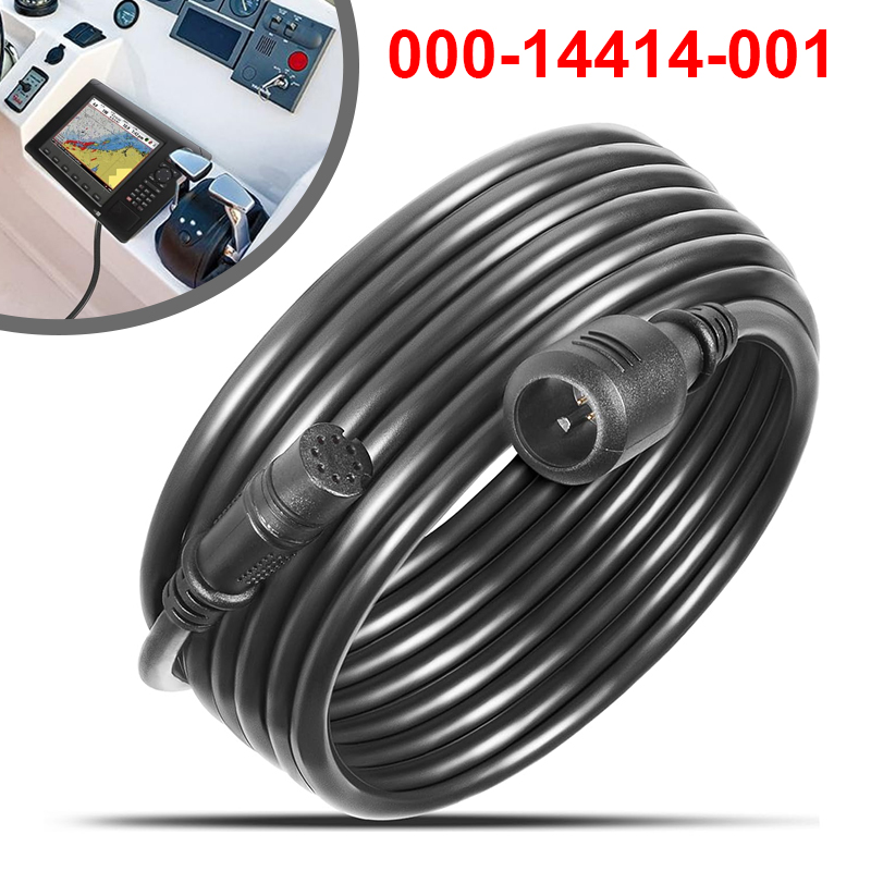 Fish Finder Transducer - Câble d'extension de transducteur 000-14414-001 pour