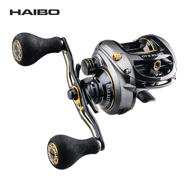 Abu Garcia Reel Max - Haibo-Moulinet de pêche surchargé Baitcasting, 2020,