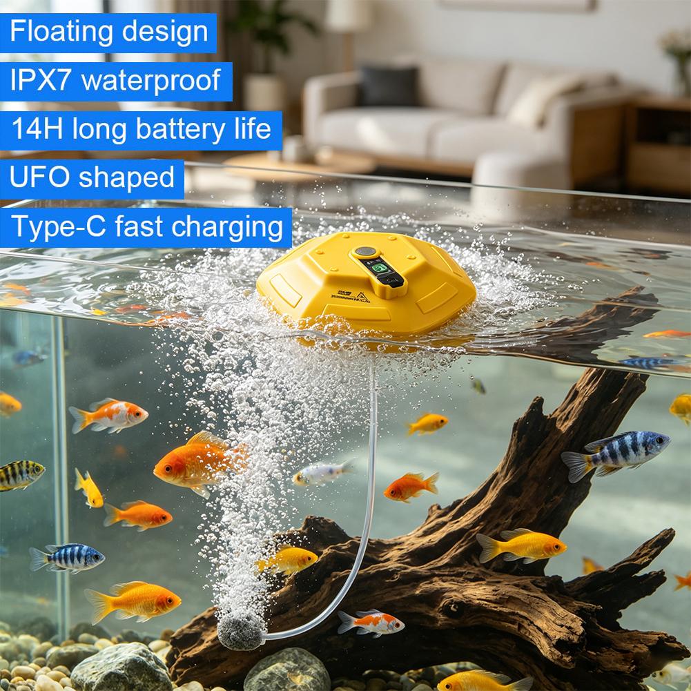 Pompe à air flottante pour la  - Fish Finder Battery avis et prix