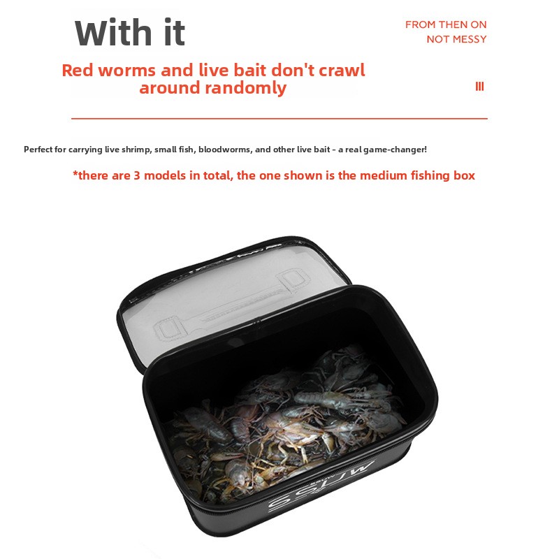 Boîte de pêche portable en EVA - Fish Finder Case avis et prix