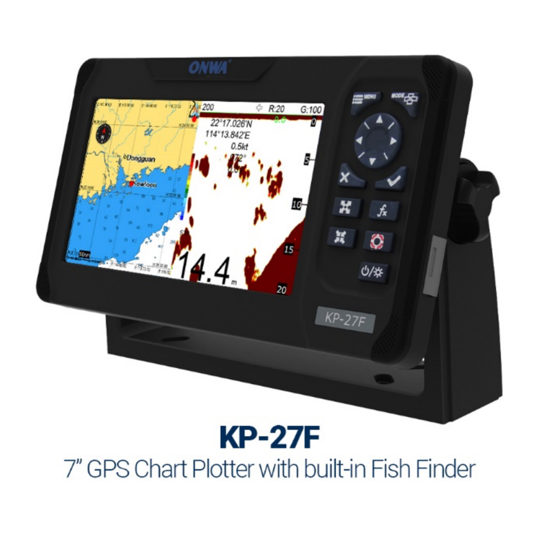 ONWA KP-27F 7 pouces Marine GP - Fish Finder Transducer avis et prix